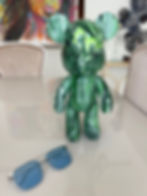 Thumbnail: Hand_painted teddy toy 30cm