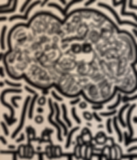 Doodle happy dream 