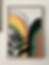 Thumbnail: Set of 5 Framed Single Line Paintings