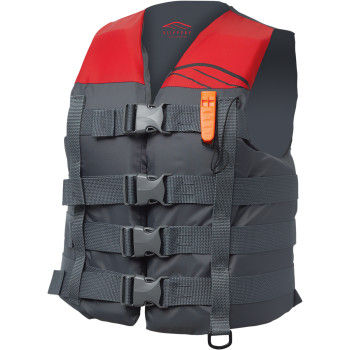 Hydro Nylon Vest - Charcoal/Red - 2XL/3XL