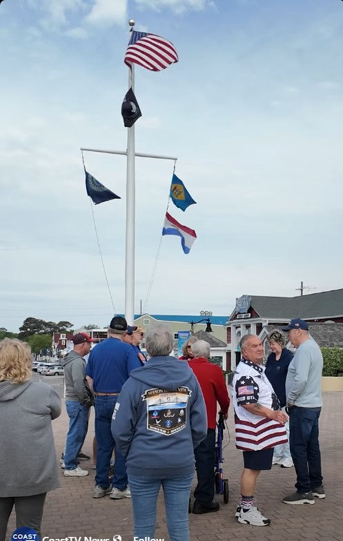 The Pledge of Allegiance, Every Wednesday on Bethany Beach Boardwalk