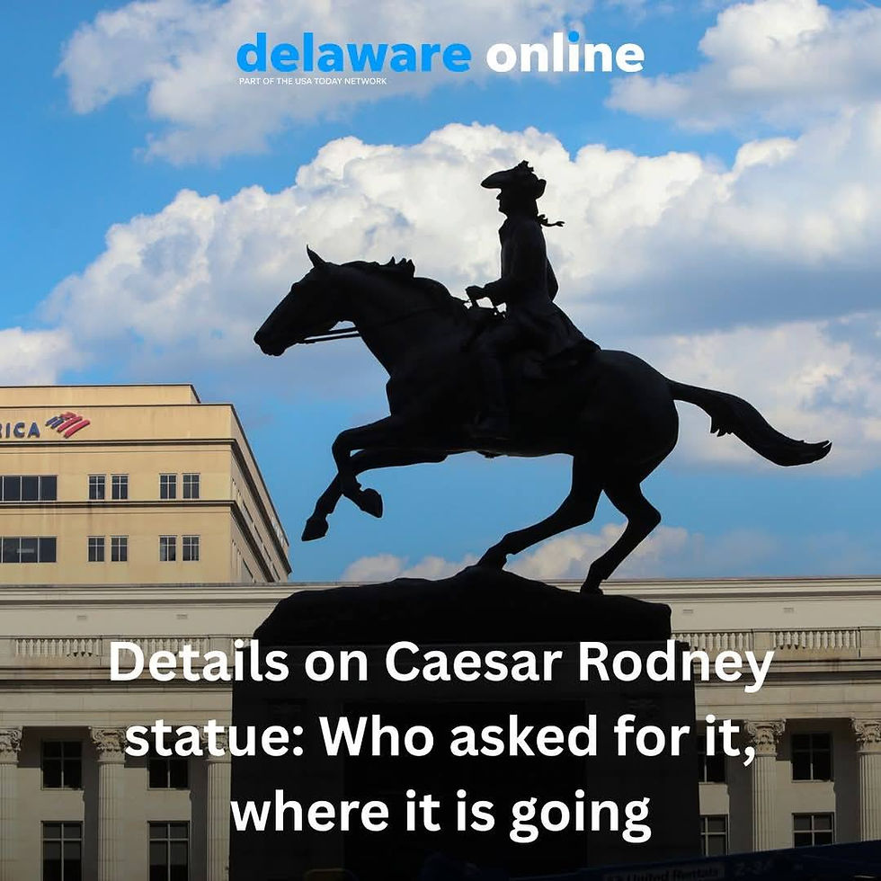 Caesar Rodney Statue