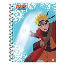 CADERNO UNIV 10M NARUTO SHIPPUDEN - ANIMATIVA
