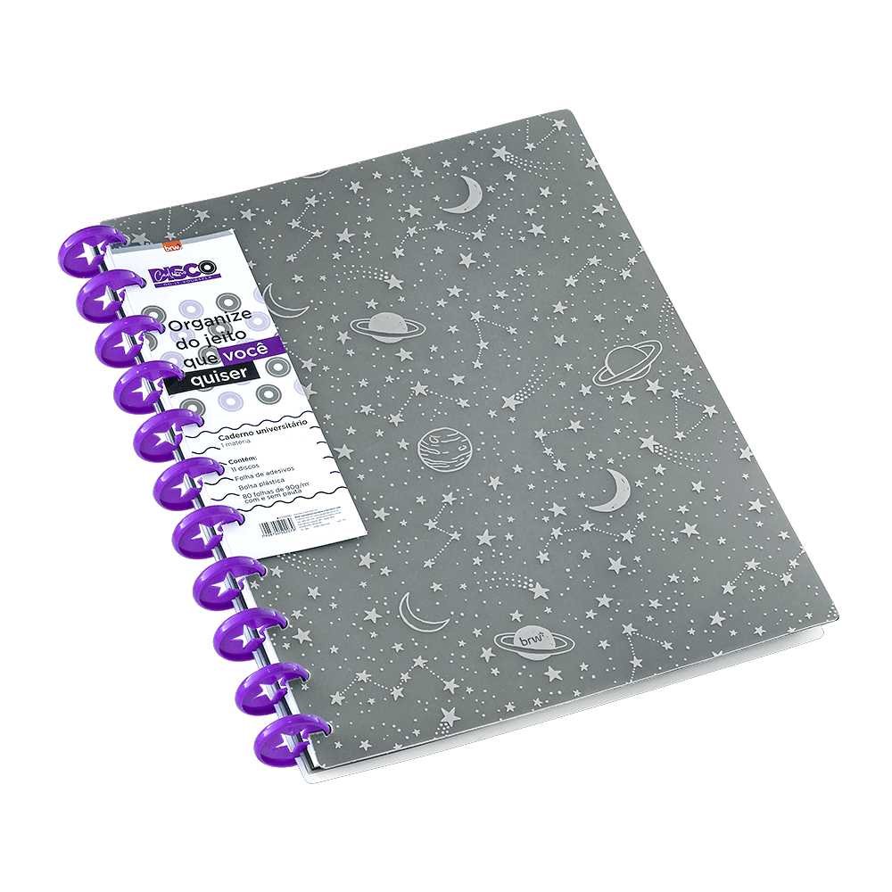 CADERNO DISCO STAR - BRW