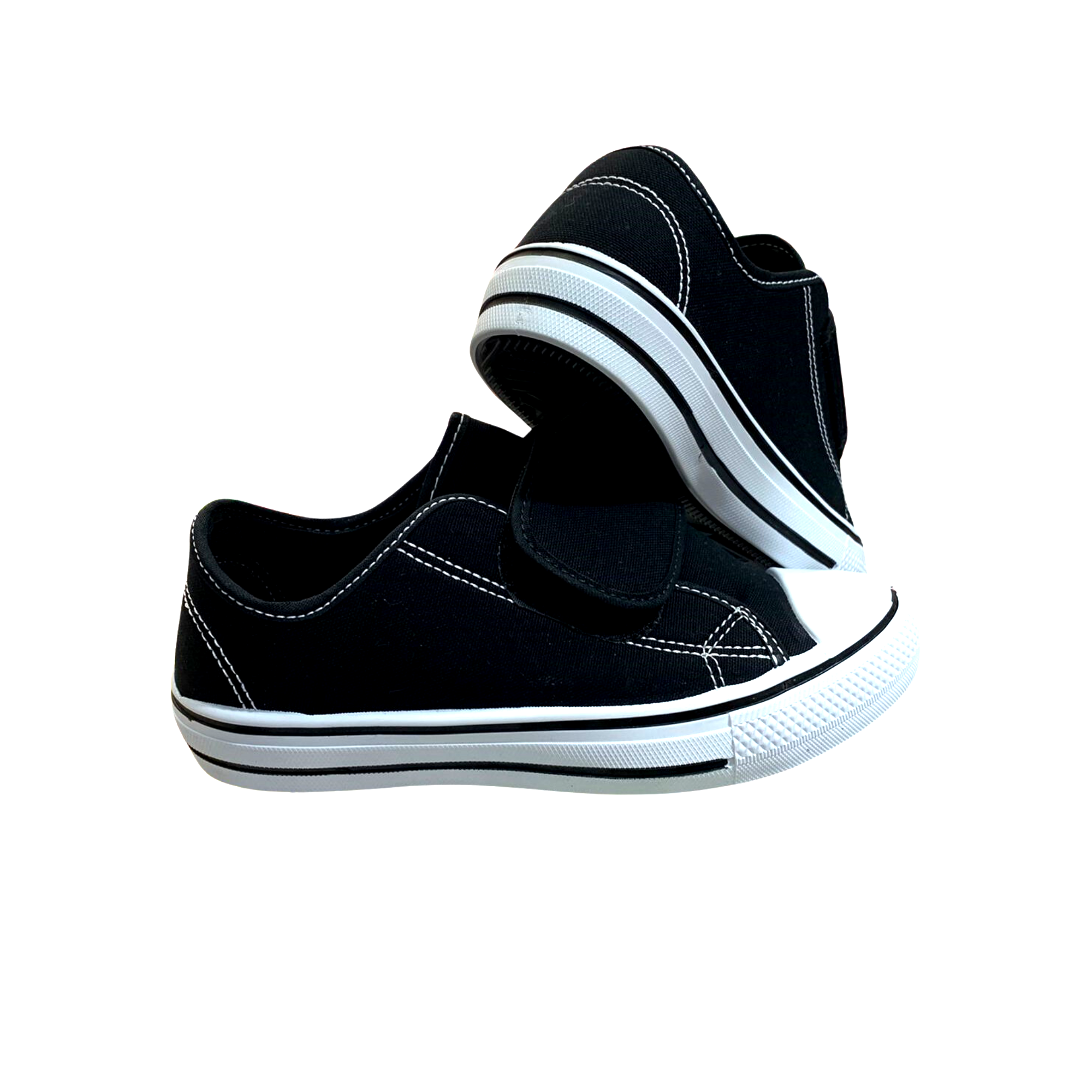 TÊNIS ESCOLAR PRETO C/VELCRO