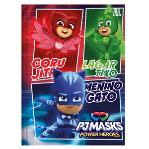 CADERNO DE BROCHURA POWER HEROES - TILIBRA