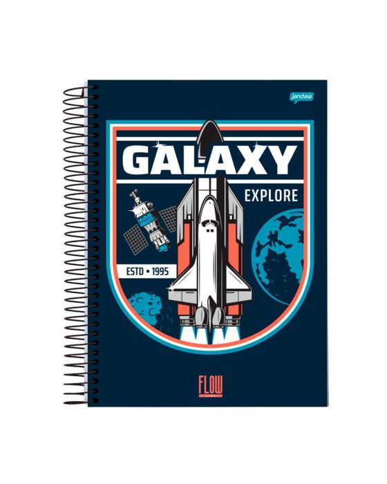CADERNO UNIV 10M C/ 160 FLS FLOW