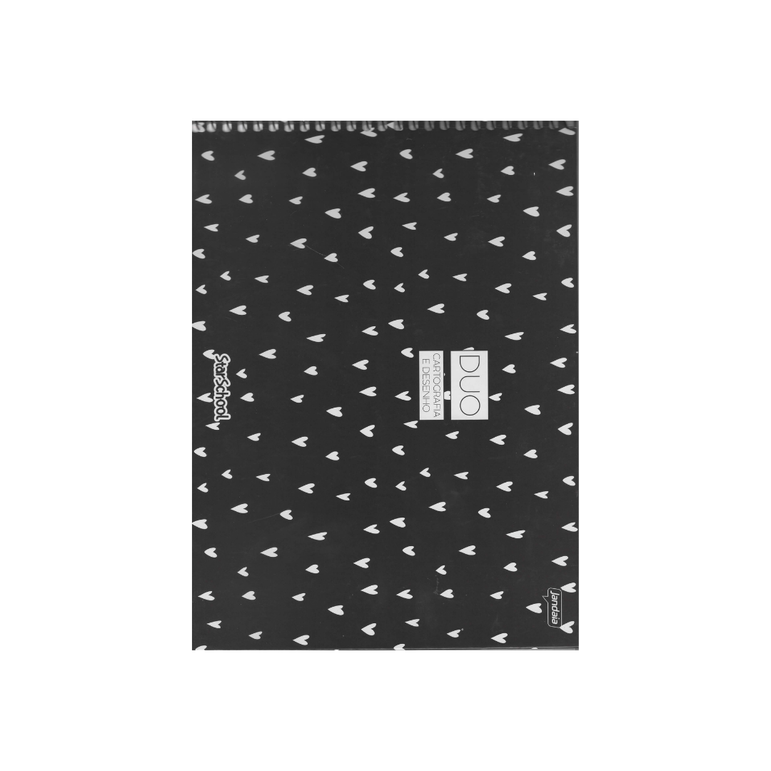 CADERNO DE DESENHO C/80 FLS DUO STAR SCHOOL - JANDAIA