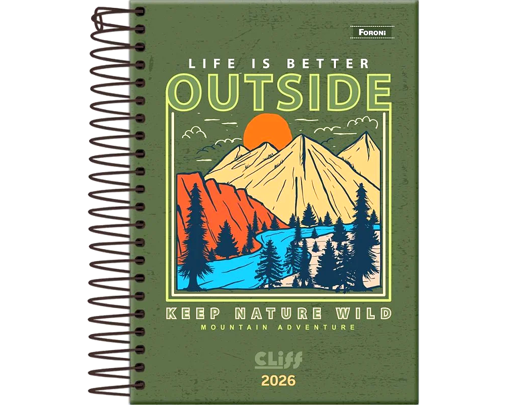 AGENDA ESPIRAL CLIFF - FORONI