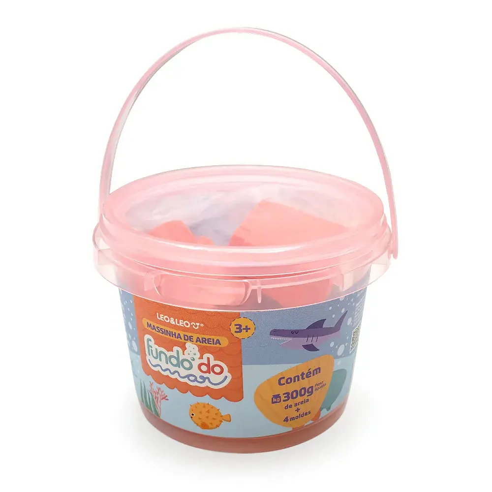 MASSINHA DE AREIA FUNDO DO MAR - LEO E LEO