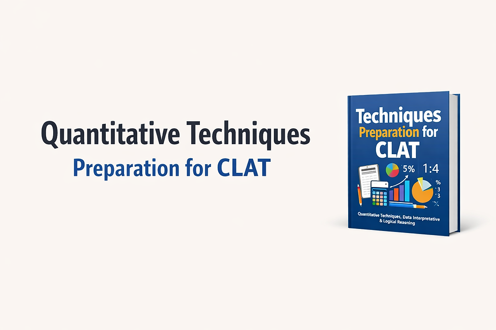 Quantitative Techniques Preparation for CLAT