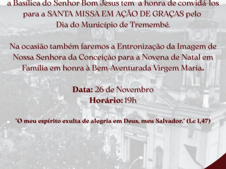 O Dia da Cidade e o Natal Iluminado Tremembé chegou.