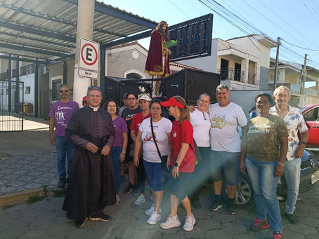 Peregrinação pela cidade de Tremembé celebra a fé no Senhor Bom Jesus