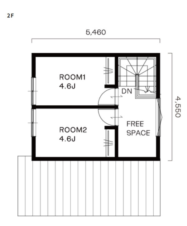 WOODBOX熊本MINI間取り