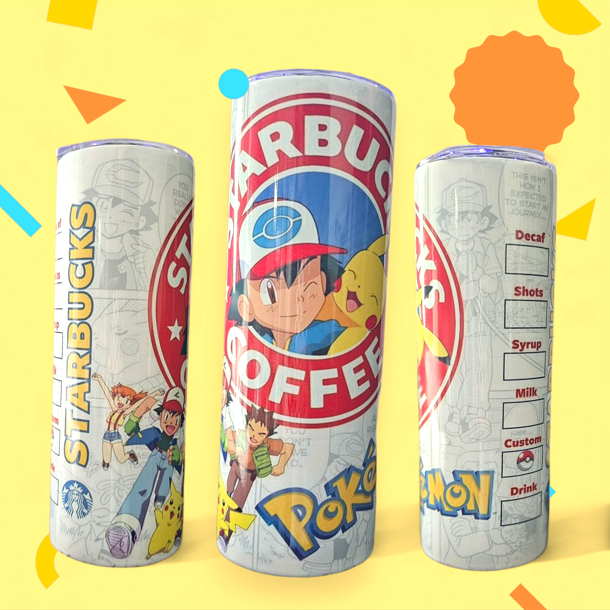 Pokemon Starbucks 20oz Tumbler