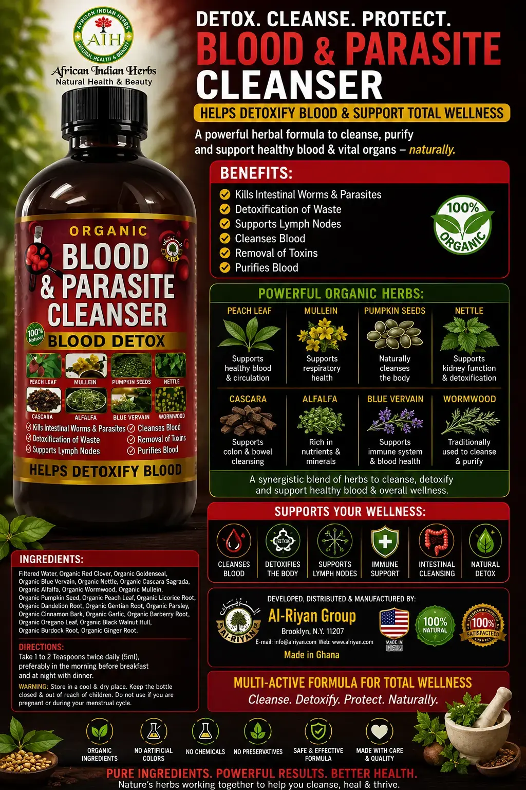 Blood Detox Parasite Cleanser