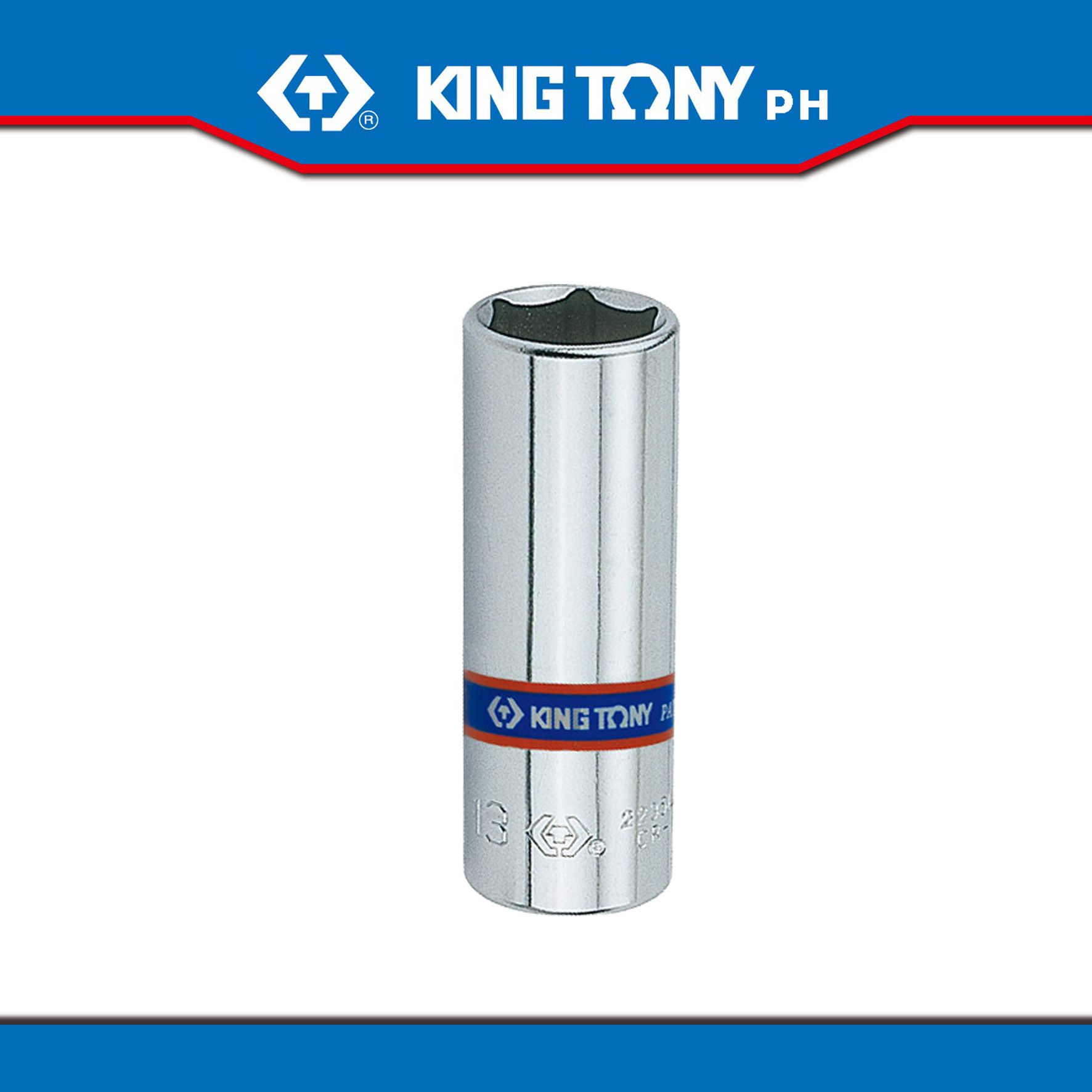 King Tony 1/4" Drive Deep Socket (metric)