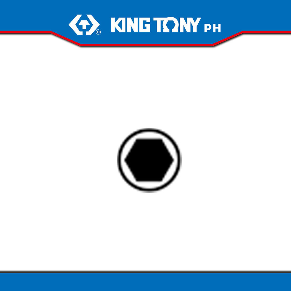 Thumbnail: King Tony 1/4" Drive Hex Bit Socket