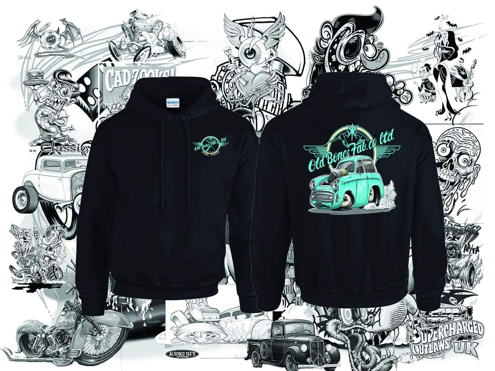 'Old Bones Fab' project Husky Hoody