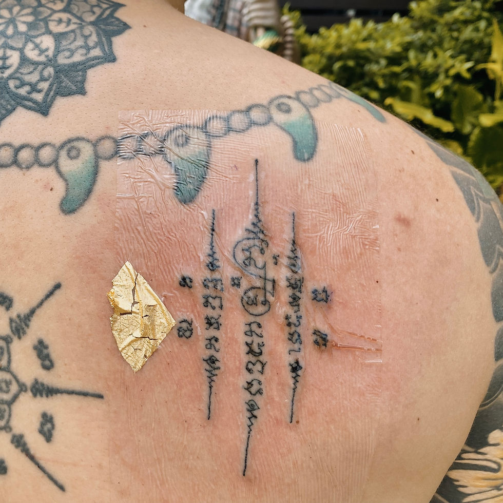 Traditional Thai Tattoo