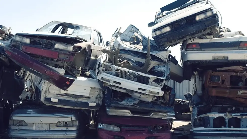 Our scrap yard in Brisbane