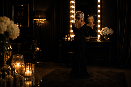 Luxury image transformation experience for women at Makeover Studio with personalized beauty styling makeup and confidence refinement