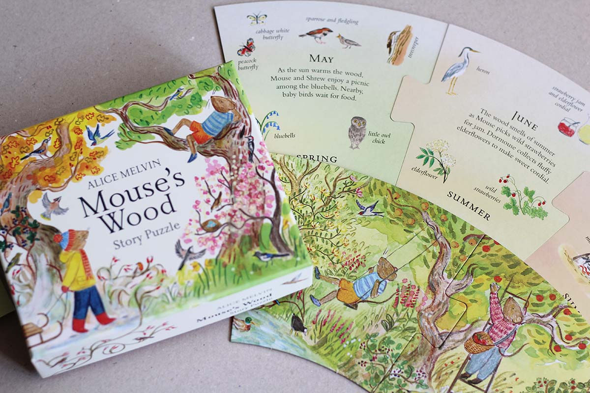 Mouse's Wood Puzzle