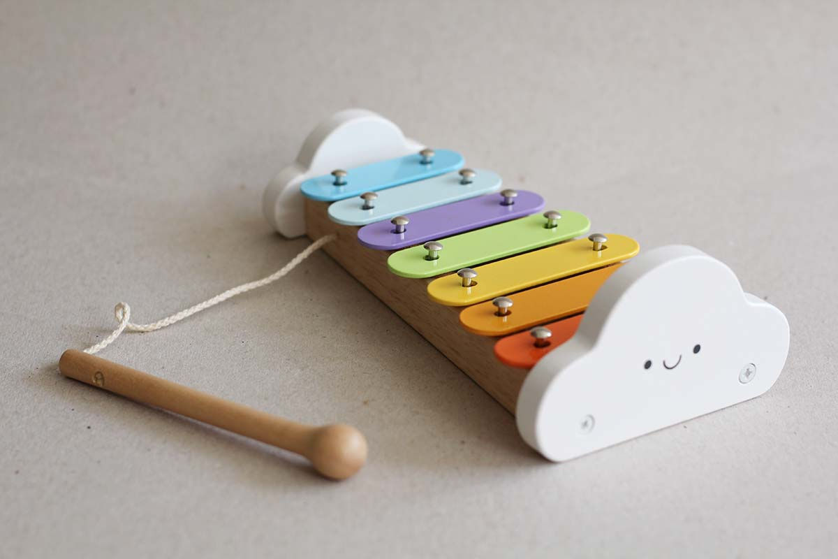 Rainbow Wooden Xylophone
