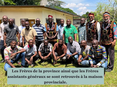 Visite des Frères Assistants Généraux dans la Province de Brazzaville