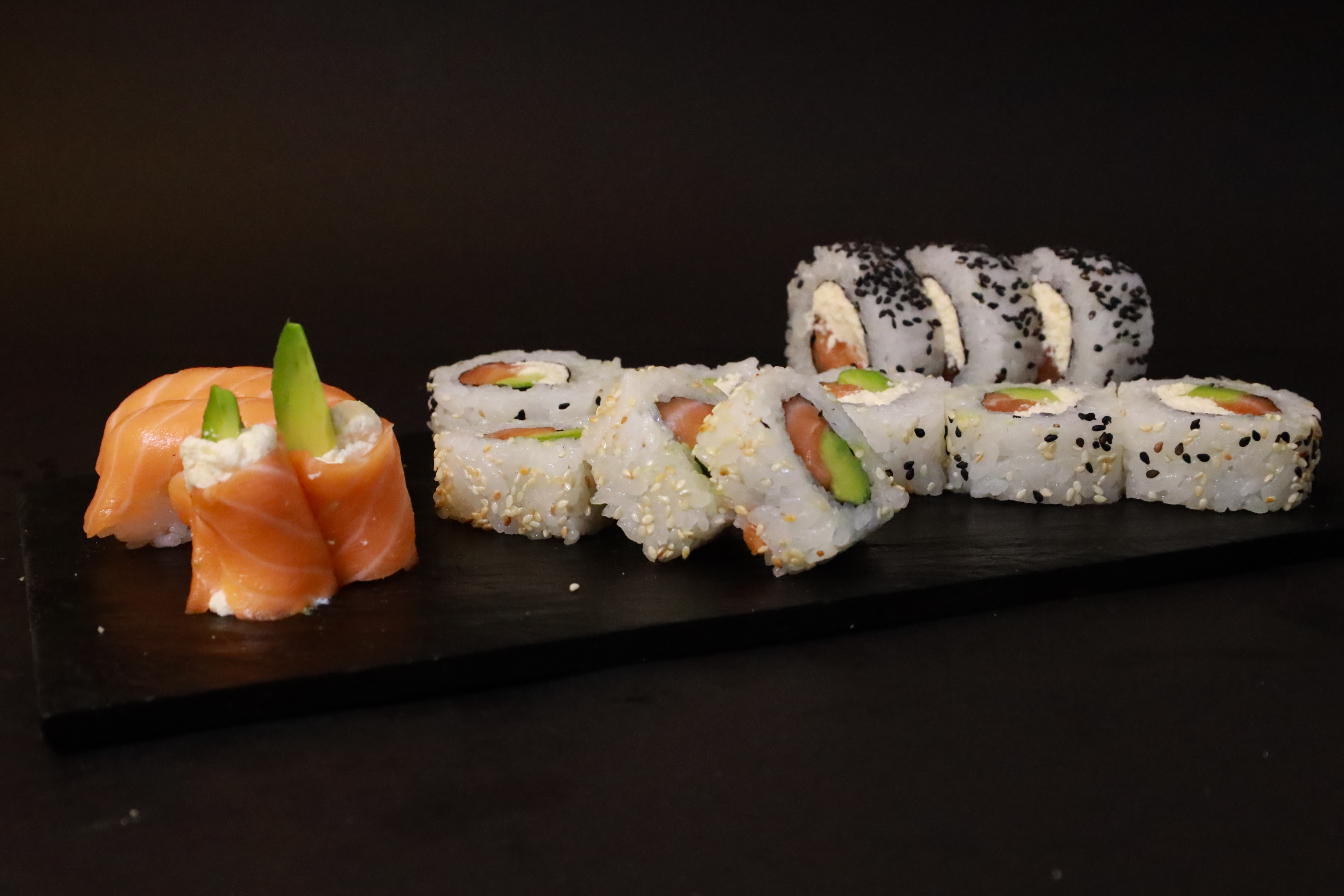 Arranged Food and Objects