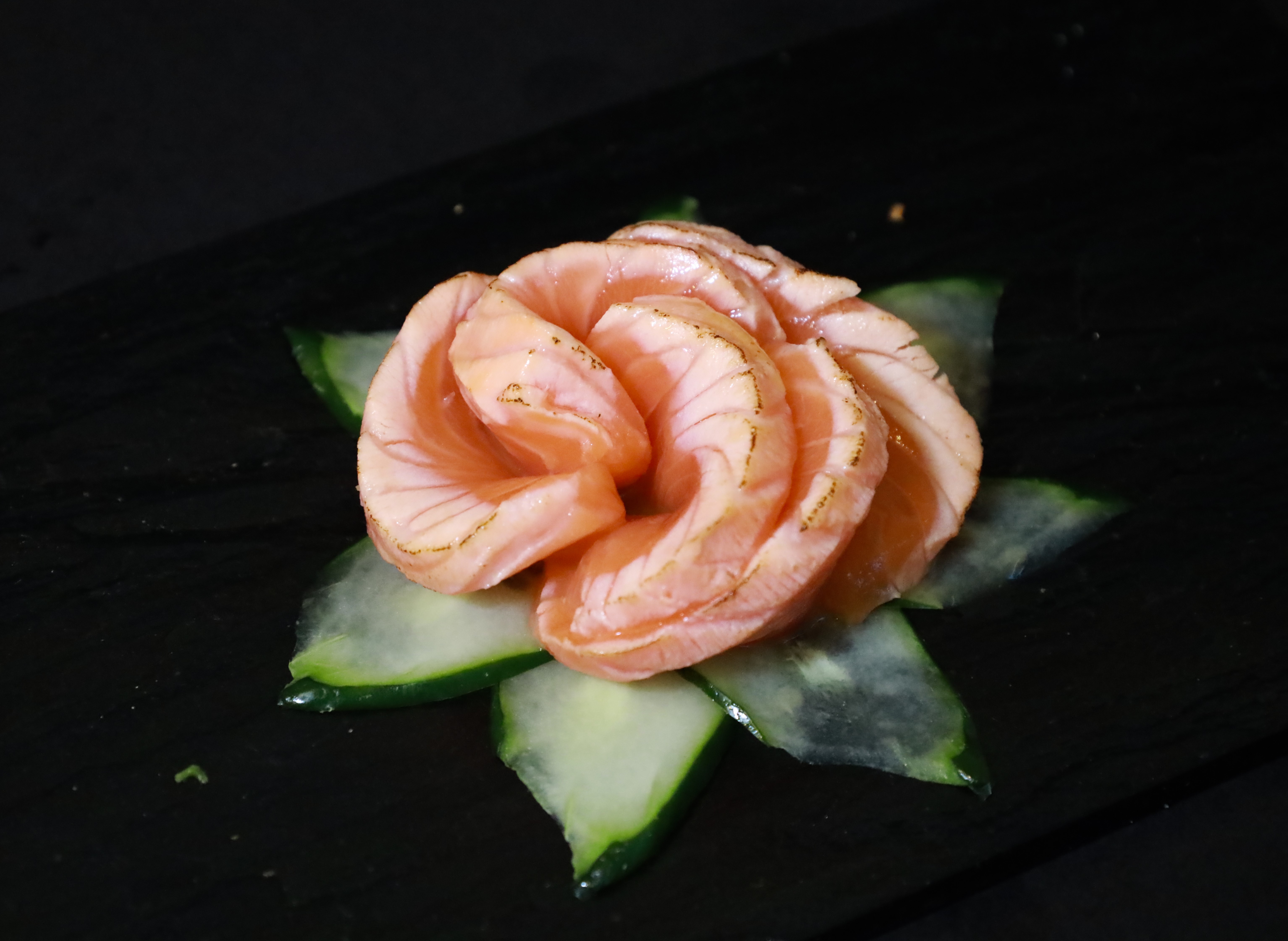 Arranged Food and Objects