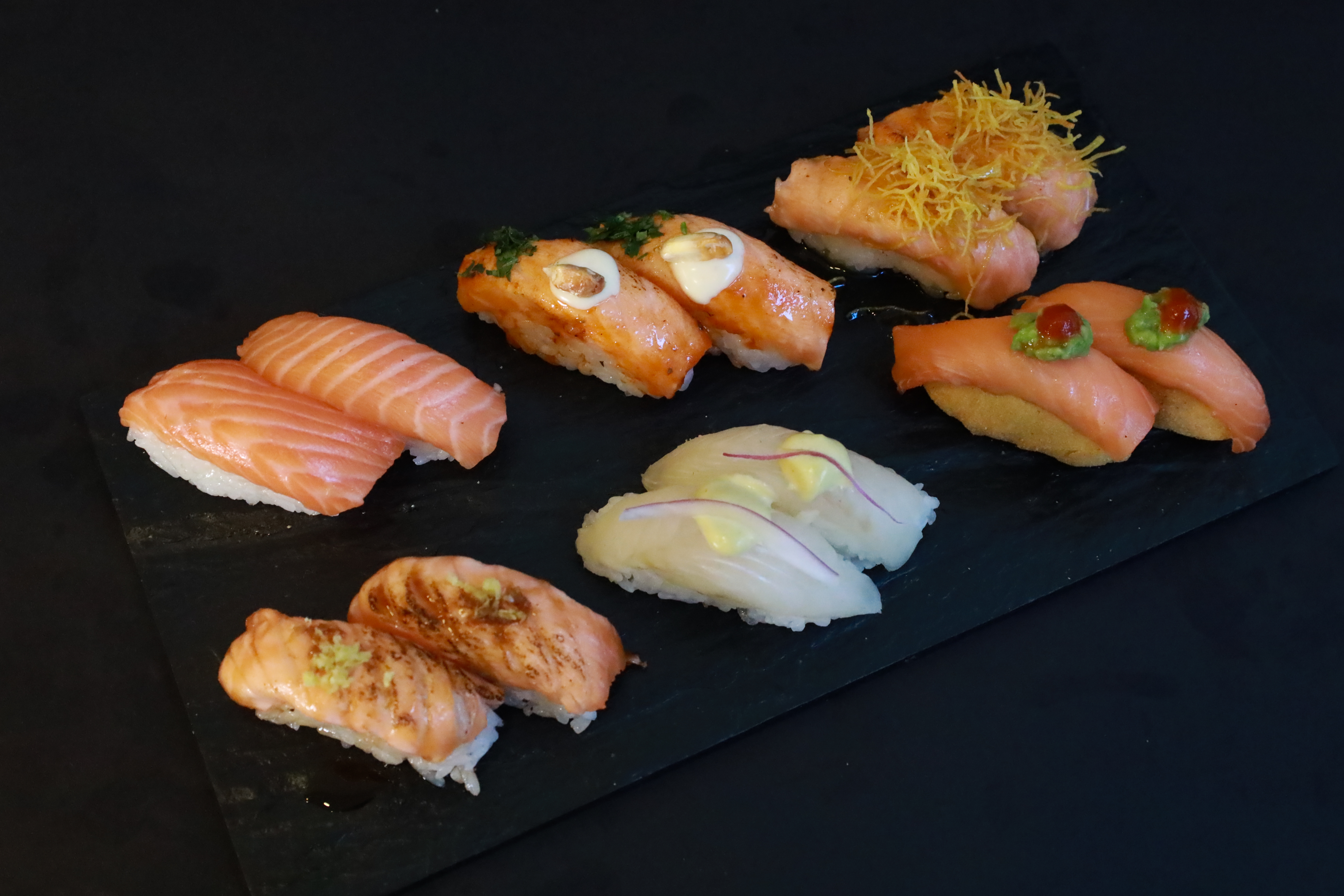 Arranged Food and Objects