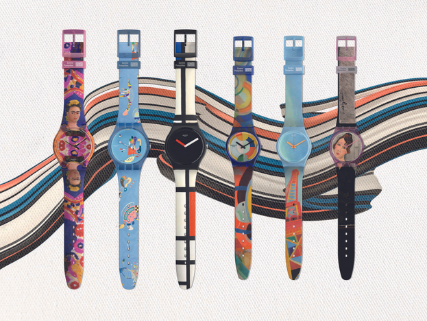 Swatch X Centre Pompidou系列从名画再显艺术风格