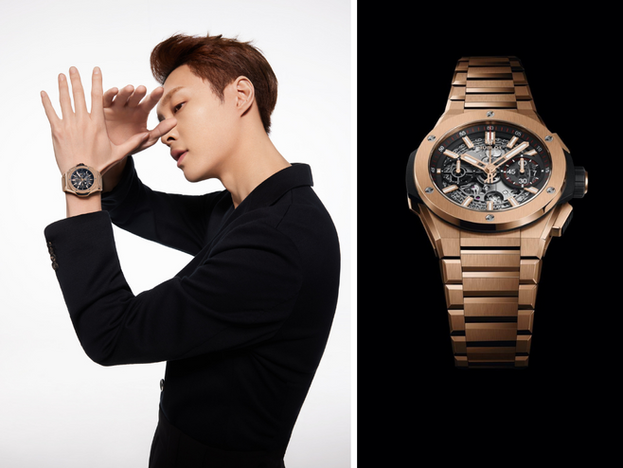 Hublot代言人张艺兴动感演绎Big Bang Integral King Gold