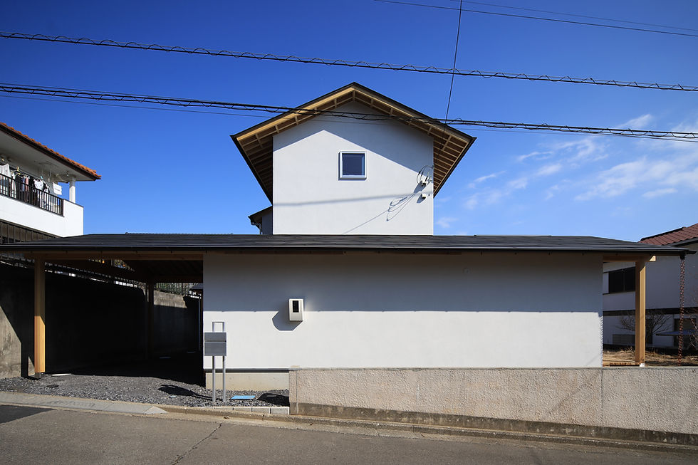 大庭の家