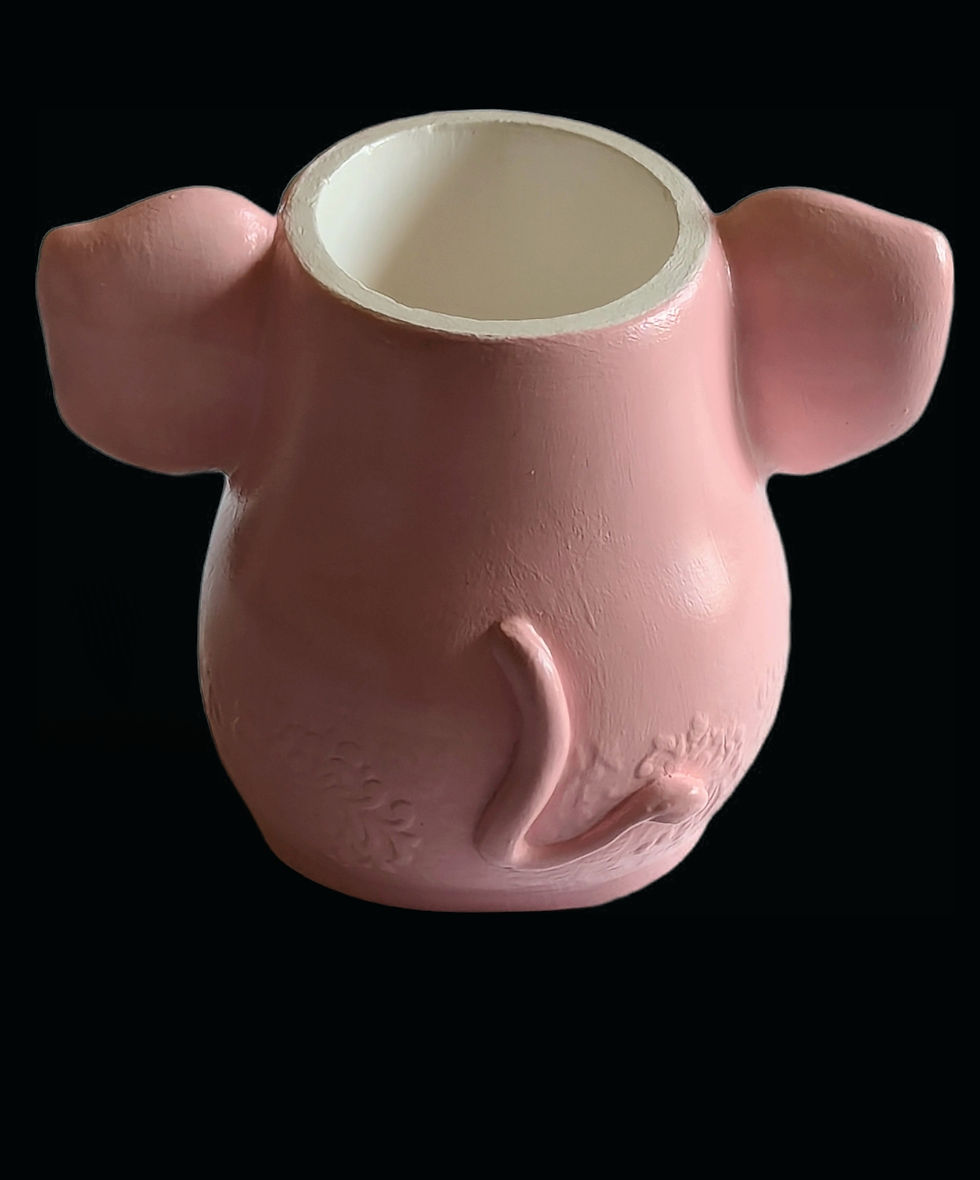 Miniature : Pot à stylos Animaux " Eléphant " Collection Enfants