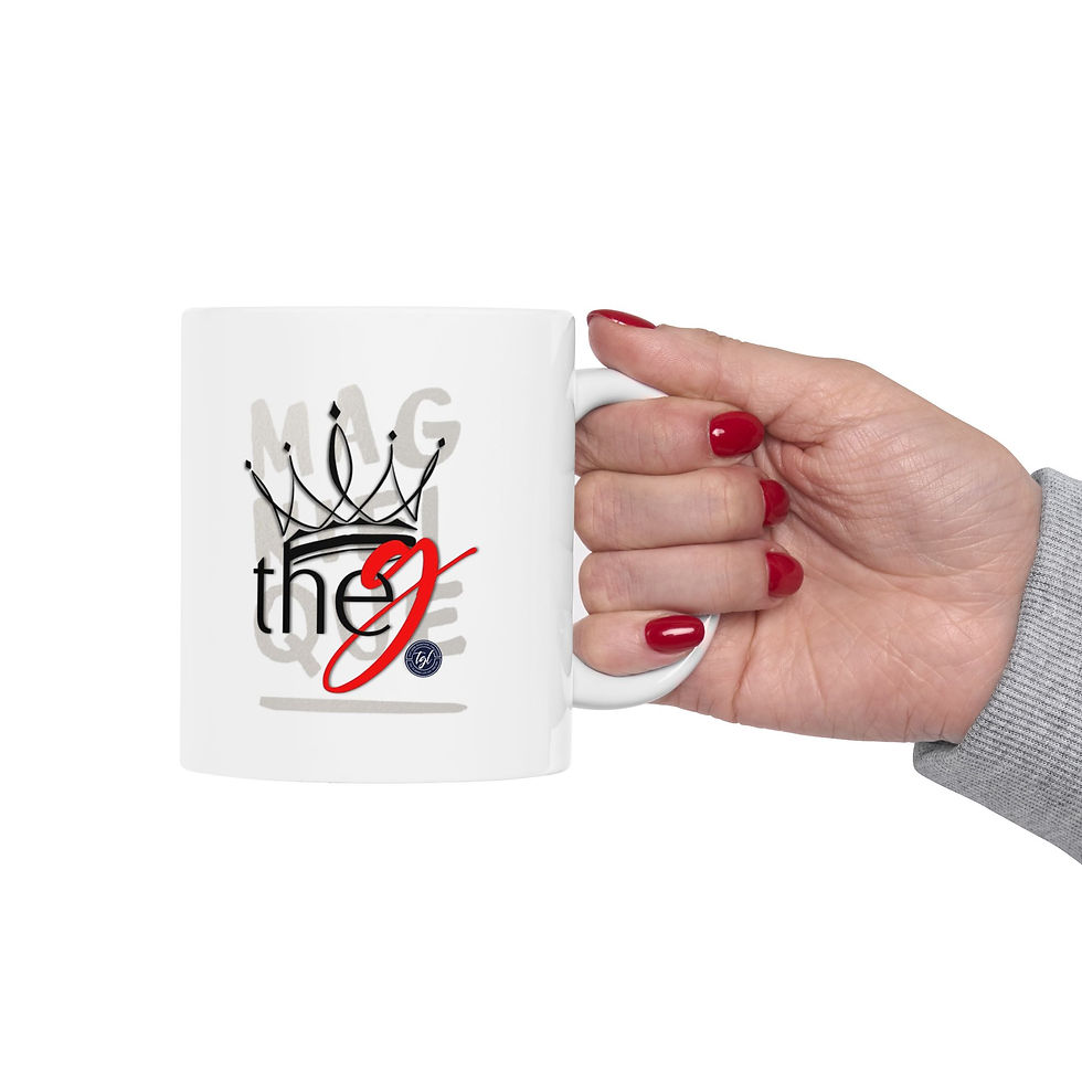 Thumbnail: The G — Magnificent, Always Ceramic Mug, (11oz, 15oz)