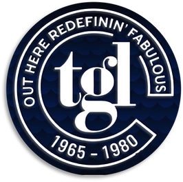TGL brand logo for The GlamMa Life in elegant navy and white