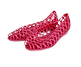 Throwback pink jelly sandals, the playful must-have footwear of every stylish 80s/90s girl