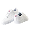 White K-Swiss sneakers — iconic 80s and 90s athletic style with clean lines and classic appeal