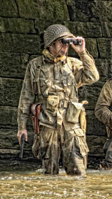 Early depiction of the 503rd.