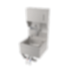 HS-1615KC - Knee Operated Hand Sink w/ Towel and Soap Dispenser