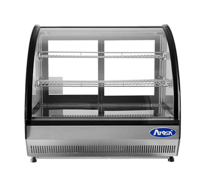 CRDC-35 — Countertop Refrigerated Curved Display Case (3.5 cu ft)