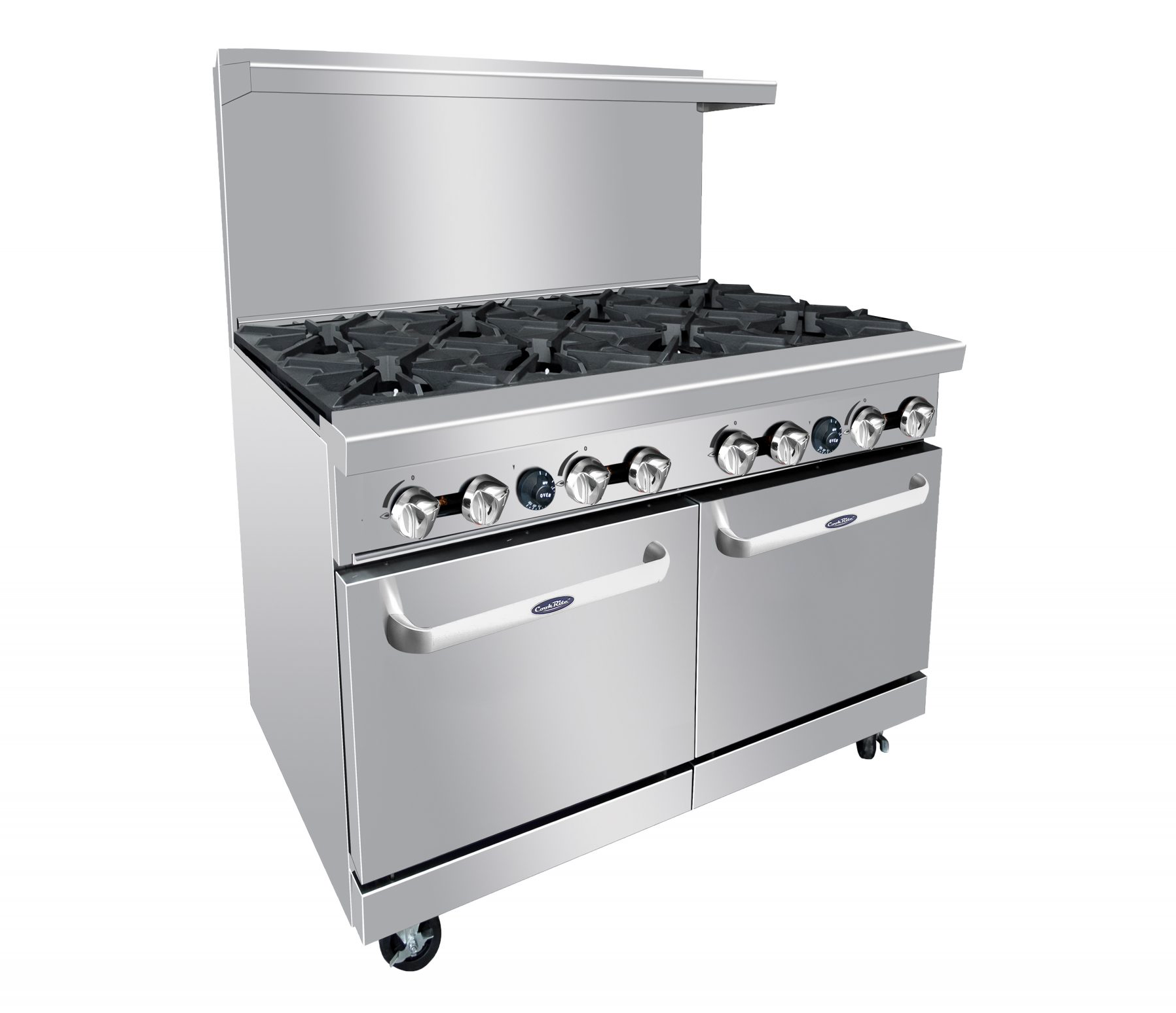 AGR-8B — 48″ Gas Range with Eight (8) Open Burners