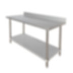 WT-PB2424 - All Stainless Steel w/ 4" Rear Upturn