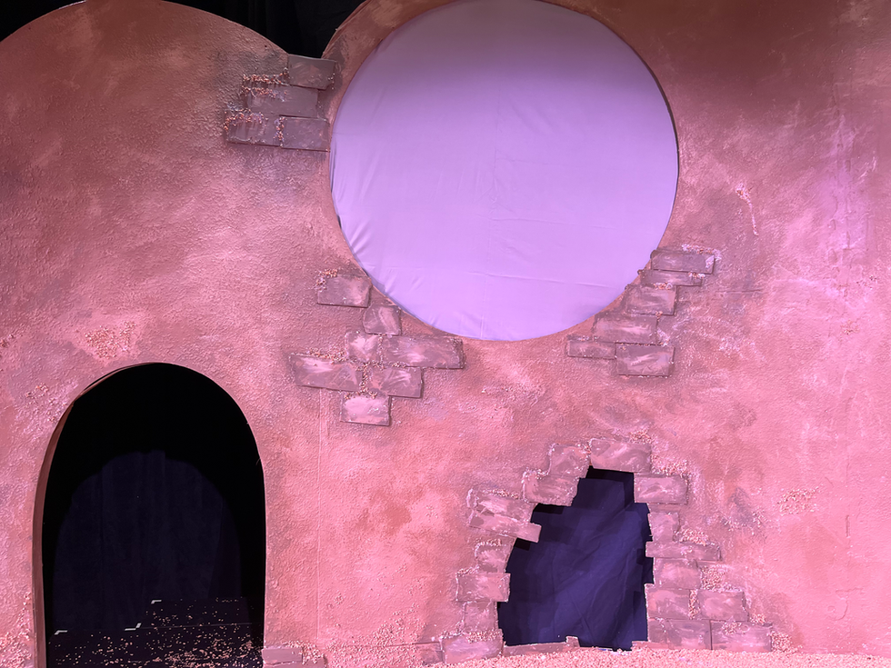 Close up - Brick & Ground Cork