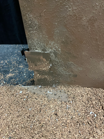 Close up - Brick & Ground Cork