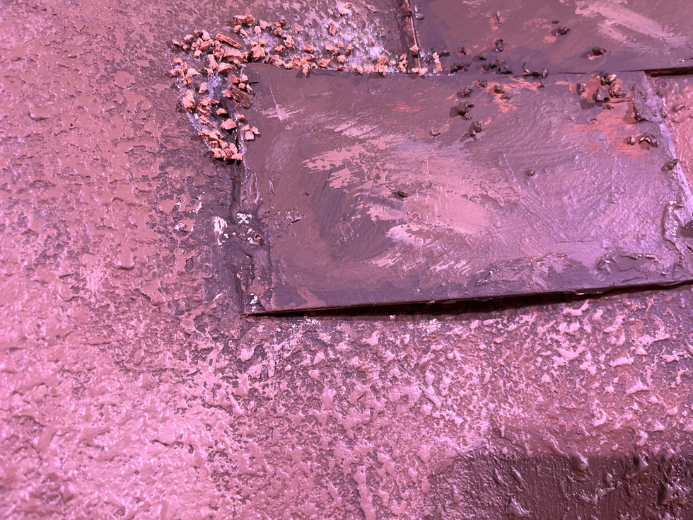 Close up - Brick & Ground Cork