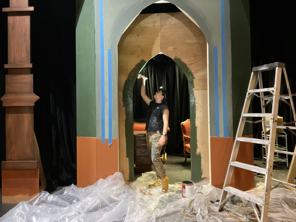 False Proscenium & CS Flats