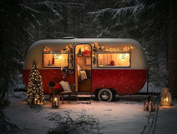Christmas Camper
